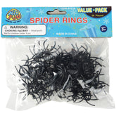 Spider Rings/36 Per Pkg - 36 Count